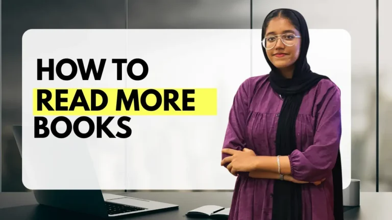 HOW TO READ MORE BOOKS